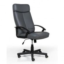 Кресло для руководителя Point черное (искусственная кожа пластик)