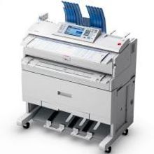 RICOH Aficio MP W3601 копир широкоформатный черно-белый А0 А1, 600 dpi, 6,4 стр мин, 415434