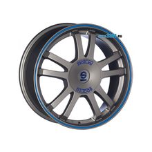 SPARCO RALLY 7.5x17 5x108 ET45 DIA73.1 MattSilverTech B.L.