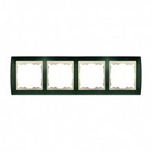 Рамка 4 поста 82, зеленая текстура |  код. 82744-65 |  Simon