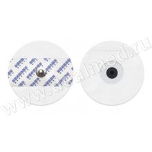 Электроды ЭКГ одноразовый, круглый, твердогелевый, на вспененной основе, взрослый, 50x50 мм, Mederen, Китай