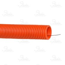 Труба гофрированная ПНД 50 мм оранжевая