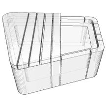 Скамейка бетонная UNI RLT