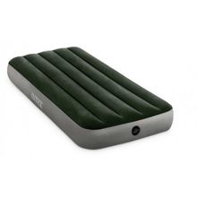 Односпальный надувной матрас Intex 64106 Prestige Downy Airbed With Fiber-Tech (76х191х25см) (1124909)