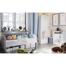 Комплект детской мебели Тедди №2 (Белый с рисунком)