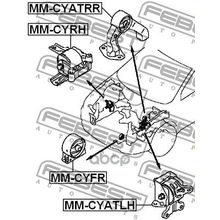 Подушка Двигателя (Гидравлическая) Cvt | Лев | Febest арт. MMCYATLH