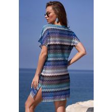 Пляжная туника Missoni с коротким рукавом