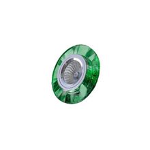 Elvan 8160Green-SV LIGHT GLASS точечный встаиваемый светильник
