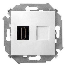 Розетка HDMI 15, белый |  код. 1591407-030 |  Simon