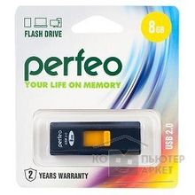 Perfeo USB Drive 16GB S02 Black PF-S02B016