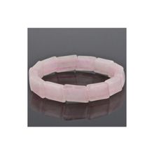 Бусики-Колечки Браслет Розовый кварц "Испания" арт.бНКР-36(12-16)-17-1