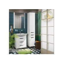 Акватон Мебель для ванной Ария Н 65 (белый) - Набор мебели стандартный (раковина, тумба-умывальник, шкаф-колонна)