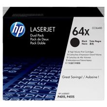 Картридж HP 64X (CC364XD) черный