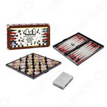 1 Toy «Шашки шахматы нарды карты»