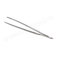 Пинцет сосудистый с двойной нарезкой 200х2,0 мм (арт П-58) Ворсма, Россия