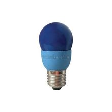 Энергосберегающая лампа Ecola globe Color 9W 220V E27 Blue Синий 91x46