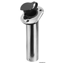 Osculati Flush-mount SS rod holder 42 mm 75°, 41.211.71