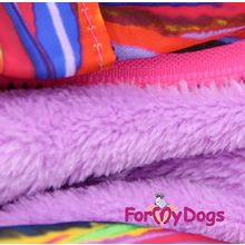 Теплый комбинезон для собак ForMyDogs Волна для мальчиков FW334-2016 M