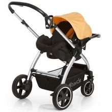 Hauck Priya Trioset caviar banana