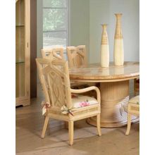 ОЛИМАР Стул с подлокотниками ALLEGRIA из ротанга