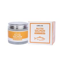 LEBELAGE Nutri Salmon Ampule Cream Крем ампульный питательный с маслом лосося, 70 мл