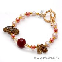 MosPel accessories Браслет А00068Б сердолик