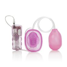 Женская вакуумная помпа Vibro Pussy Sucker Розовый