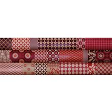 Ibero Next Coral Patchwork Dec 25x75 см