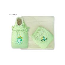 ЗОЛОТОЙ ГУСЬ 12034 КОКОН меховой зелёный