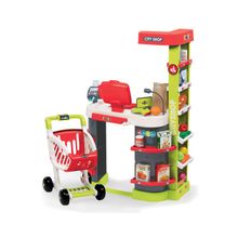 Smoby Супермаркет игровой City Shop, св, зв, красный, 59,5x32x86 см 350211