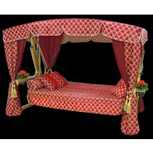 Качели садовые КНЯГИНЯ NEW (зеленый)