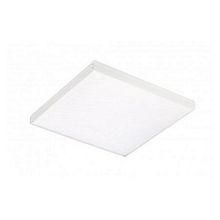 TLP04 CL ECP, накладной cветильник, цвет корпуса - белый,  (IP44), 595х595, призматический рассеиватель |  код. 81618 |  Technolux