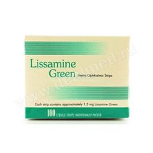 Lissamine Green Тест-полоски Contacare, Индия