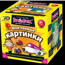 Развивающая игра BRAINBOX Мои первые картинки