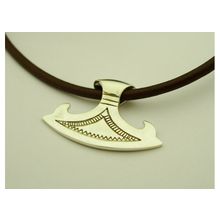 Серебряный кулон ax (перун)