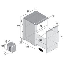 VITRIFRIGO C42DW