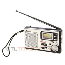 Карманный радиоприемник Fm Am Ritmix RPR-3021 черный
