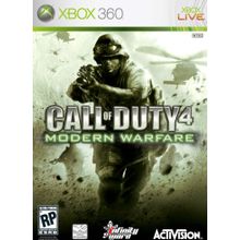 CALL OF DUTY 4: MODERN WARFARE (XBOX360) английская версия