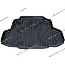 Коврик в багажник Mitsubishi Lancer Х с 2007г пластик