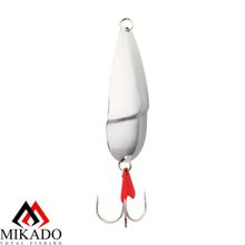 Блесна колеблющаяся Mikado EZZA (гладкая) № 3   16 г.  8.7 см. - серебро