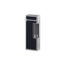 RLL2510 - Зажигалка газовая DUNHILL "Rollagas Satin Ruthenium"  латунь палладий черный лак " - DUNHILL (Англия)