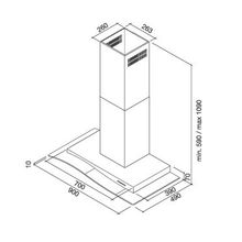 FALMEC ONDA 90 GLASS