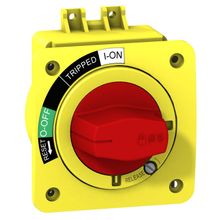 ПОВОРОТНАЯ РУКОЯТКА EZ100 (КР ЖЕЛТ) | код. EZAROTDSRY | Schneider Electric