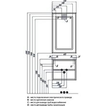 Зеркало Акватон Римини 60, 1A177602RN010