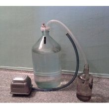 Автоматизированное устройство АУНЖ-2Б для перекачки кислот щелочей из бутылей