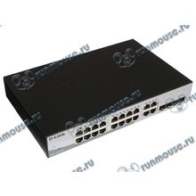 Коммутатор 1U 19" RM D-Link "DGS-1210-20 F1A" 16 портов 1Гбит сек. + 4 порта SFP, управляемый (oem) [140420]