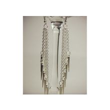 "шипы" сережки