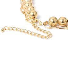 Многослойное колье под золото (арт. 83507-9)