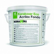 Краска Kerakoll Kerakover Eco Acrilex Fondo, органическая акриловая водная, 4 л