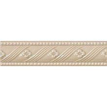 Vallelunga & Co. Rialto Beige Listello Floreale 3.5x15 см